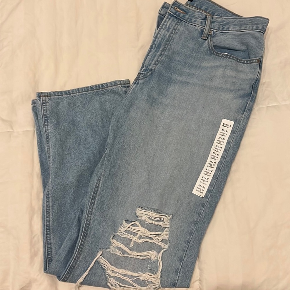 Uniqlo straight leg regular jeans 32x32